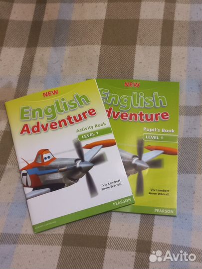 Учебники English adventure level 1