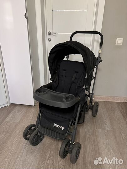 Коляска для погодок joovy caboose