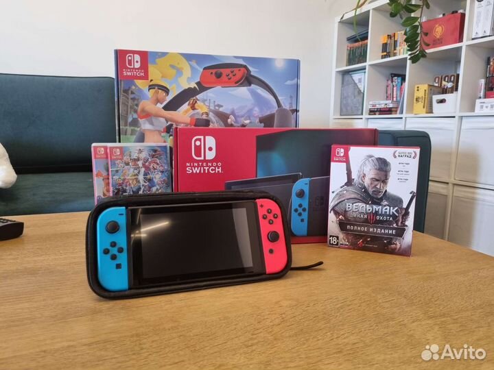 Nintendo Switch с играми