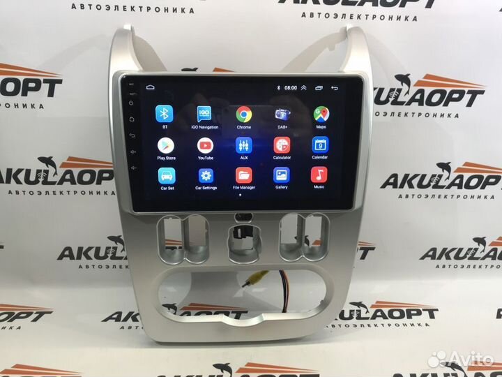 Магнитола Renault Logan 2013+,а также на LADA