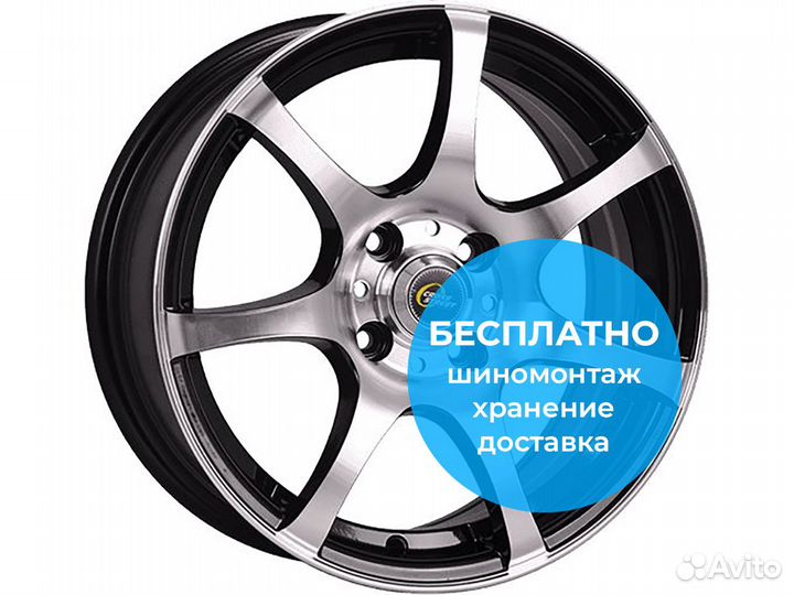 R15 5x100 6,5J ET38 D57,1 Cross Street Y3103 BKF