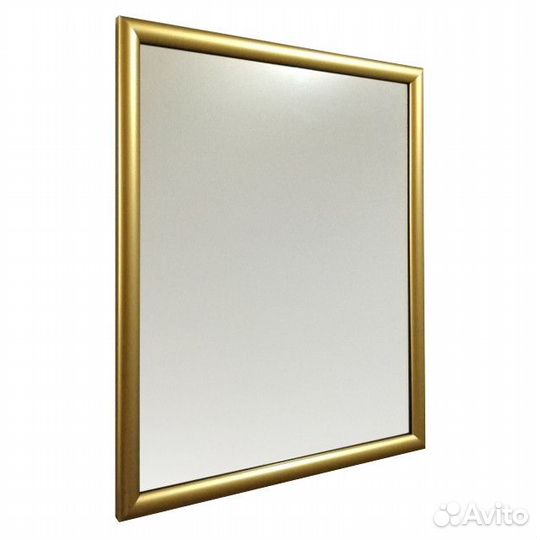 Зеркало магнат 440х550мм золото стекло/мдф