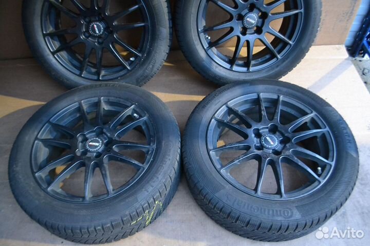Диски R17 с зимними шинами 215 55 17