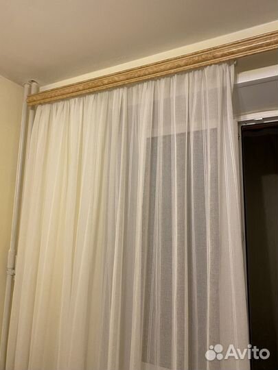 Гардина для штор металлическая