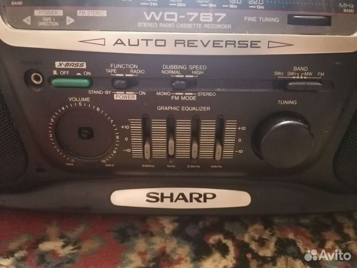Магнитофон sharp WQ-767Z