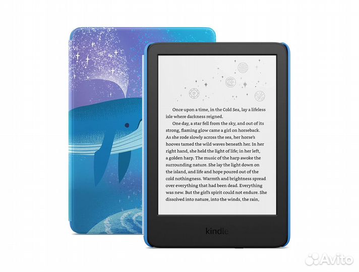 Amazon Kindle 16gb 2022 Kids + Чехол Новая