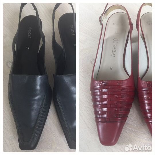 Лот. Туфли женские Ecco, Canda 39,40