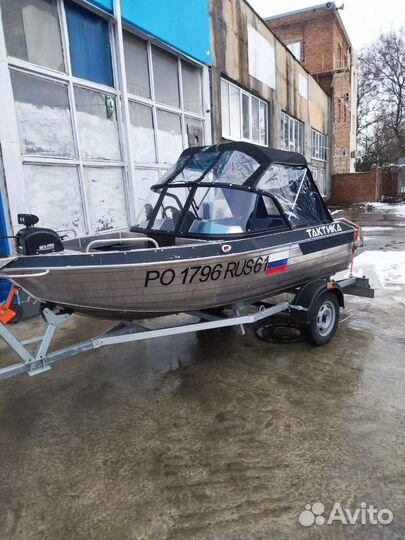 Тактика-390 DC мотор Yamaha 30 2т