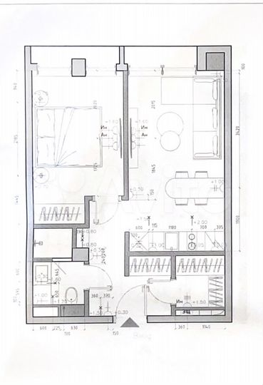 Своб. планировка, 29,6 м², 1/4 эт.