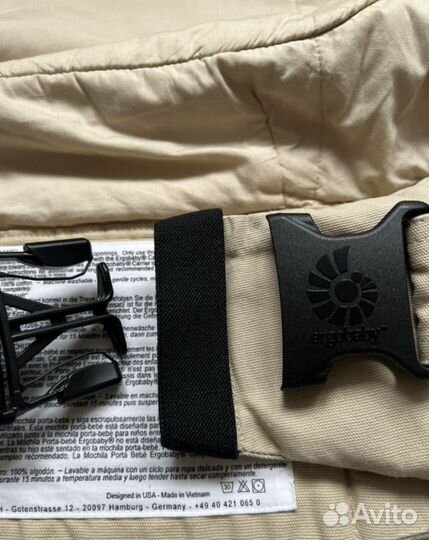 Эргорюкзак фирмы ergobaby