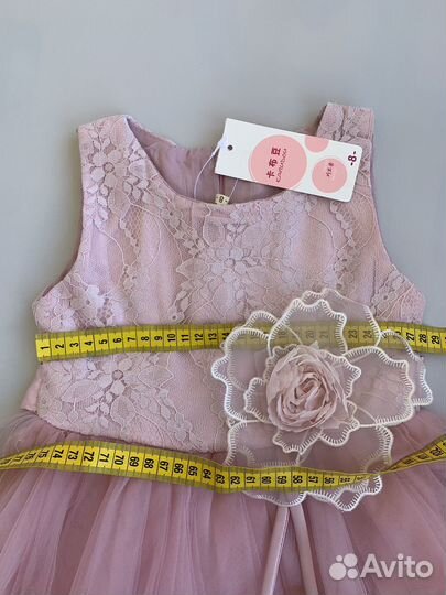 Платье нарядное новое 104, 110