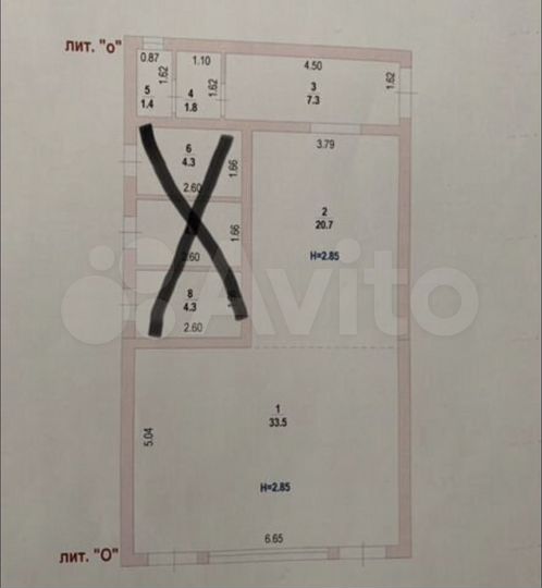 Торговая площадь, 70 м²
