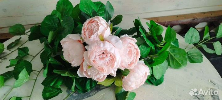 Искусственные цветы для декора свадьбы