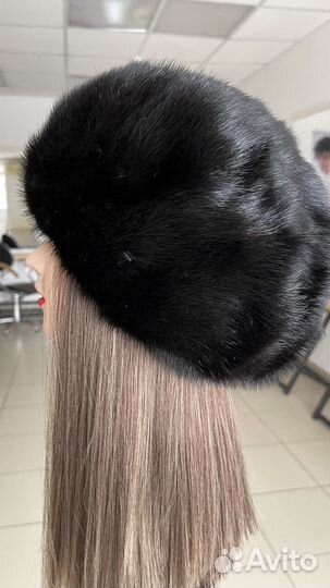 Шапка норковая женская