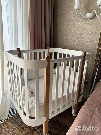 Кроватка happy baby mommy lux