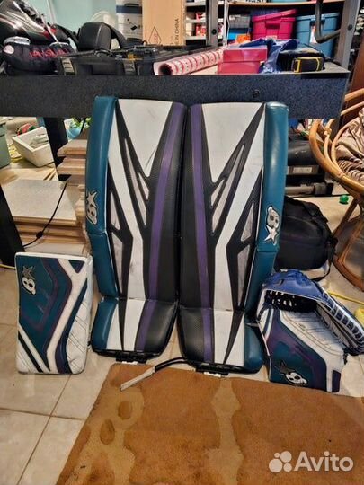 Brians Gnetik 4 блин и ловушка щитки вратарские