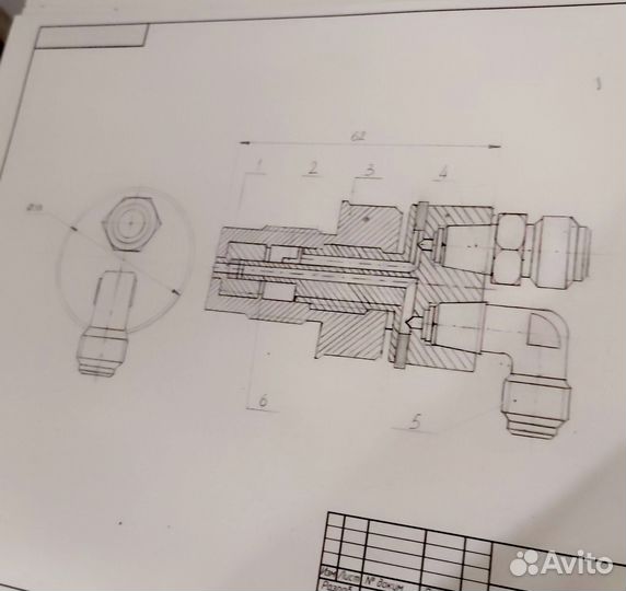 Чертежи на заказ от руки
