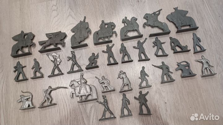 Модельки солдатиков СССР