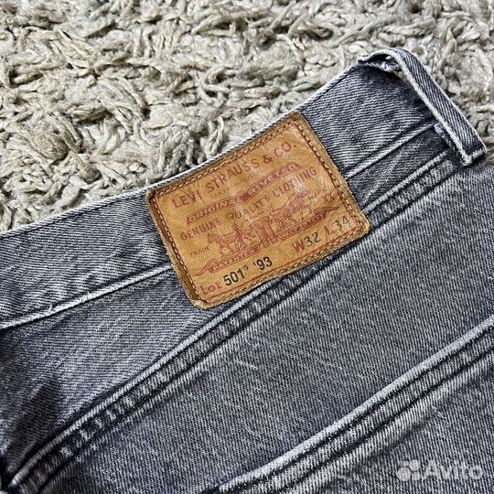 Джинсы Levi's 501 Размер 32x34