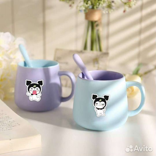 Наклейки стикеры куроми, хелло китти, kitty,аниме