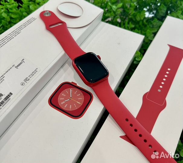 Как Новые Apple Watch 8 41mm Product Red