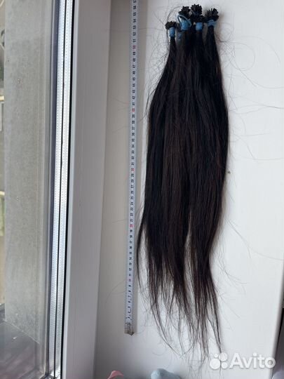 Натуральные волосы 60 см