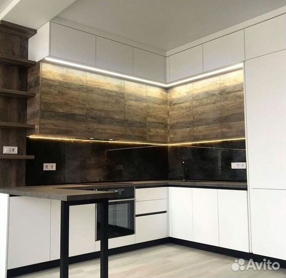 Кухня в стиле хай тек современная