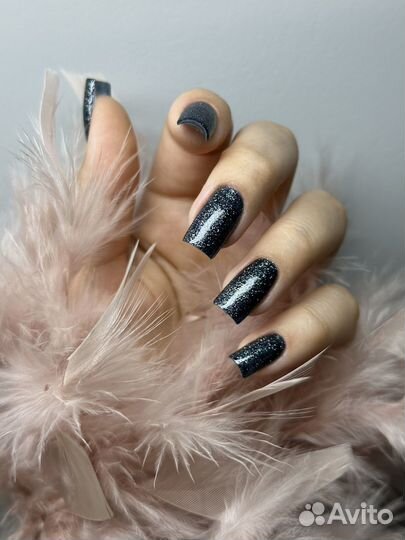 Маникюр, покрытие гель лаком, наращивание