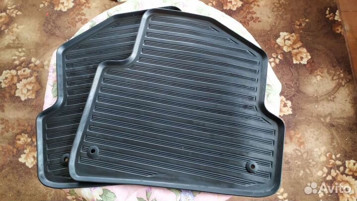 Коврики оригинал skoda fabia 2