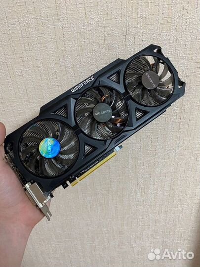 Видеокарта Gigabyte GTX760 2gb