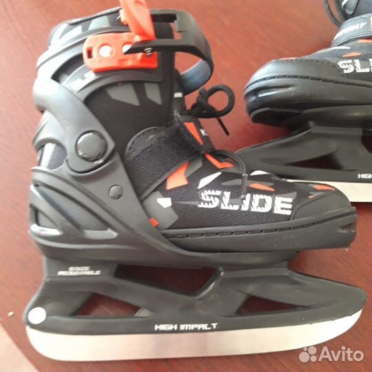 Коньки детские раздвижные 26 31