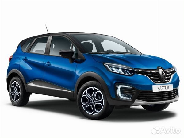 Защита бампера Renault Kaptur 16-22 (Сзади/ Слева)