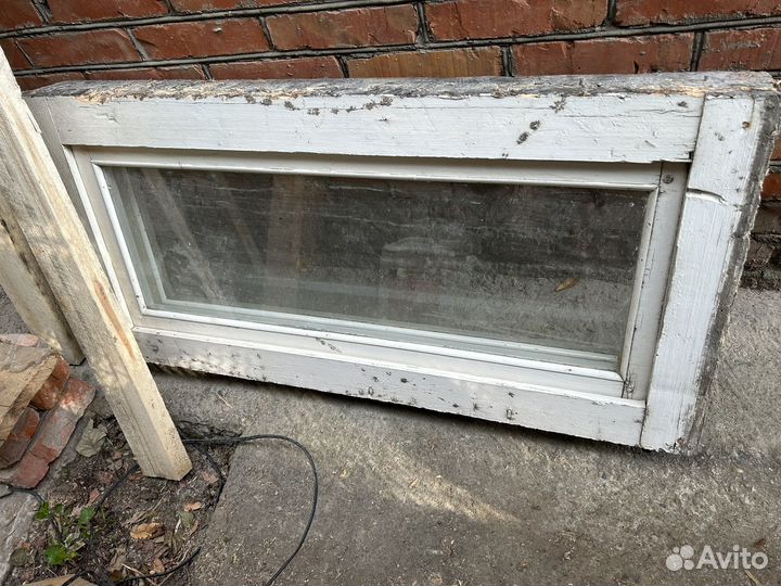Окно деревянное