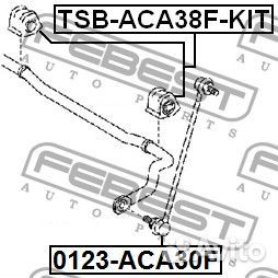 Втулка переднего стабилизатора комплект d22.2