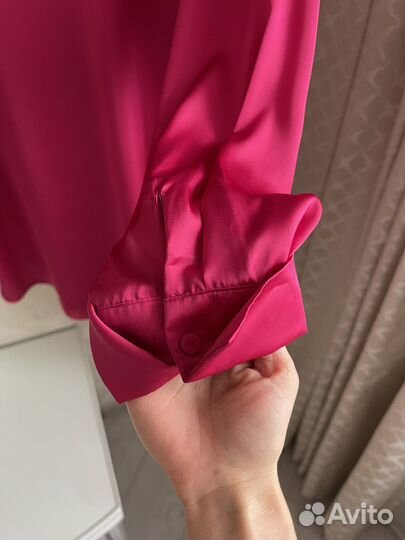 Блузка рубашка zara