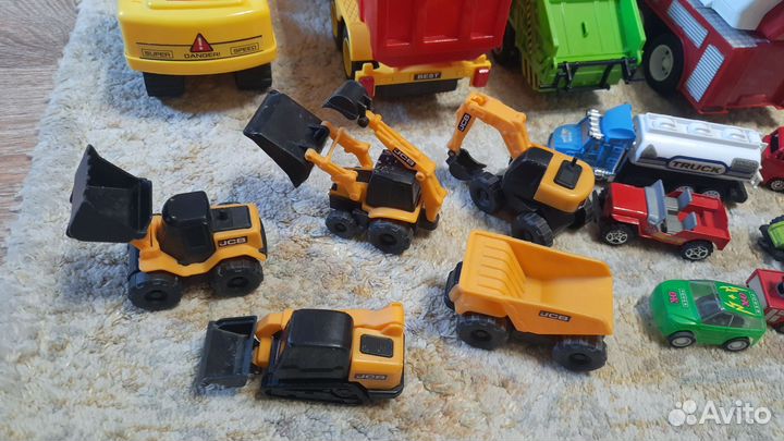 Пакет машинок+цифры трансформеры