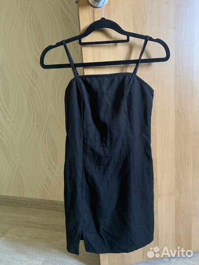 Платье черное мини Shein