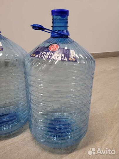 Бутыль 19 литров с ручкой