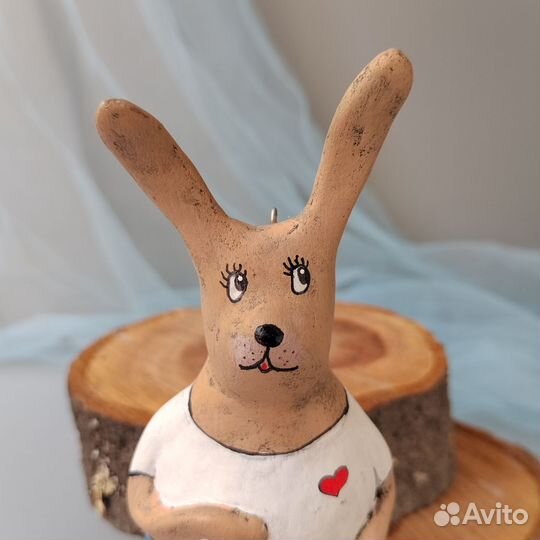 Елочная игрушка Кролик