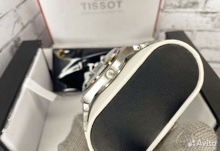 Наручные часы Tissot Prx 40mm голубые