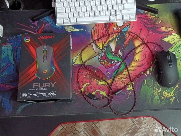 Игровая мышь проводная