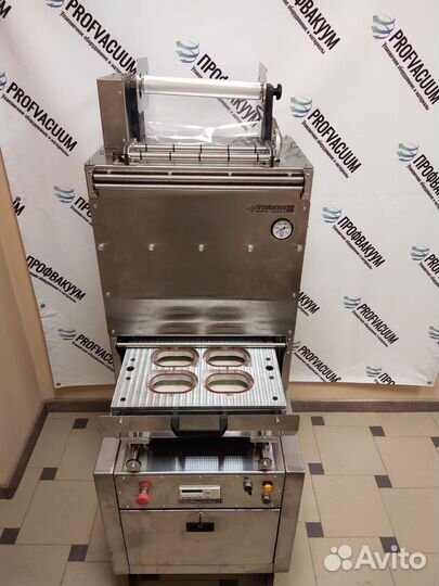 Запайщик лотков Hefflervac вакуум-газ