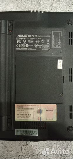Нетбук asus eee pc 4g рабочий