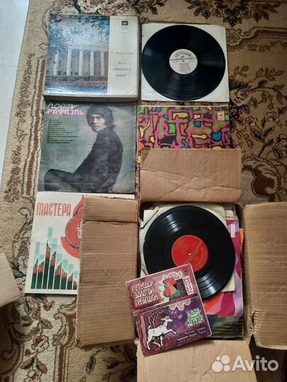 Виниловые пластинки СССР