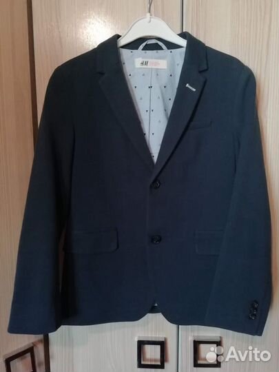 Пиджак на мальчика h&m рост 134