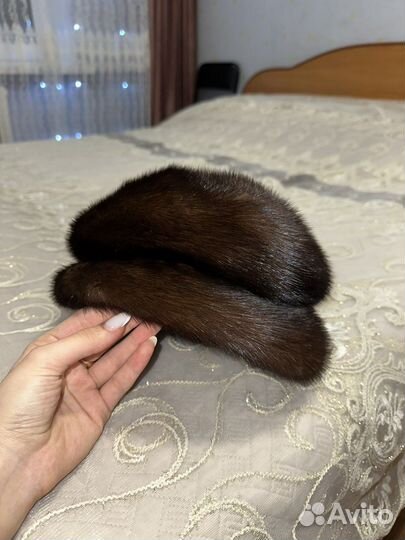 Шапка норковая женская