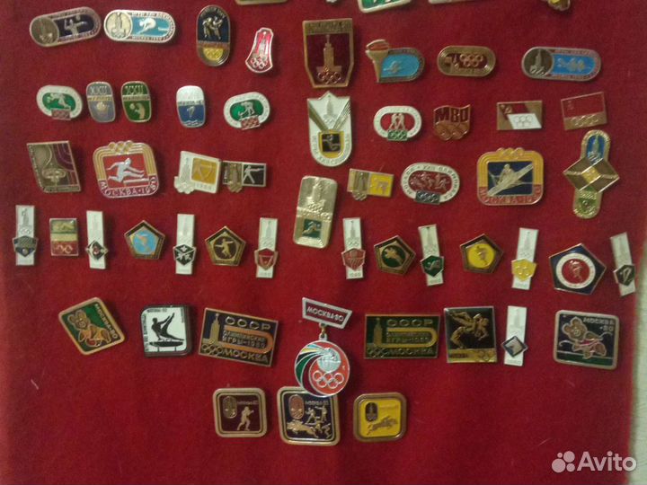 Значки Олимпиада 80, Ну,Погоди