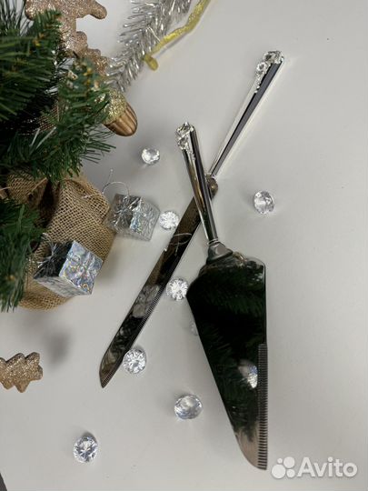 Набор для торта лопатка и нож