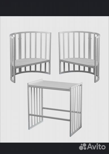 Кроватка для новорожденных круглая