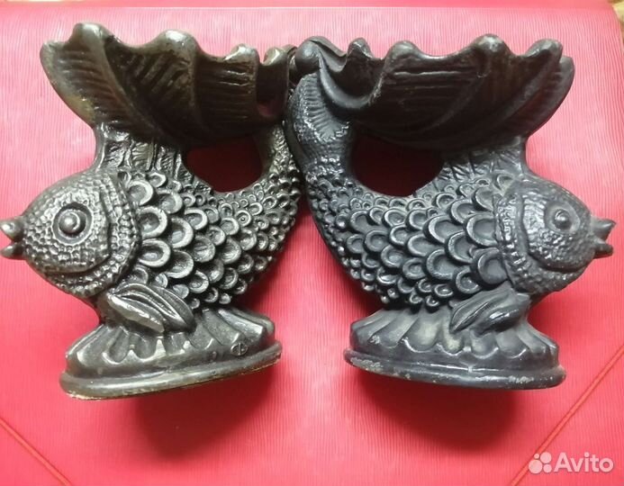 Статуэтки пепельница рыбка